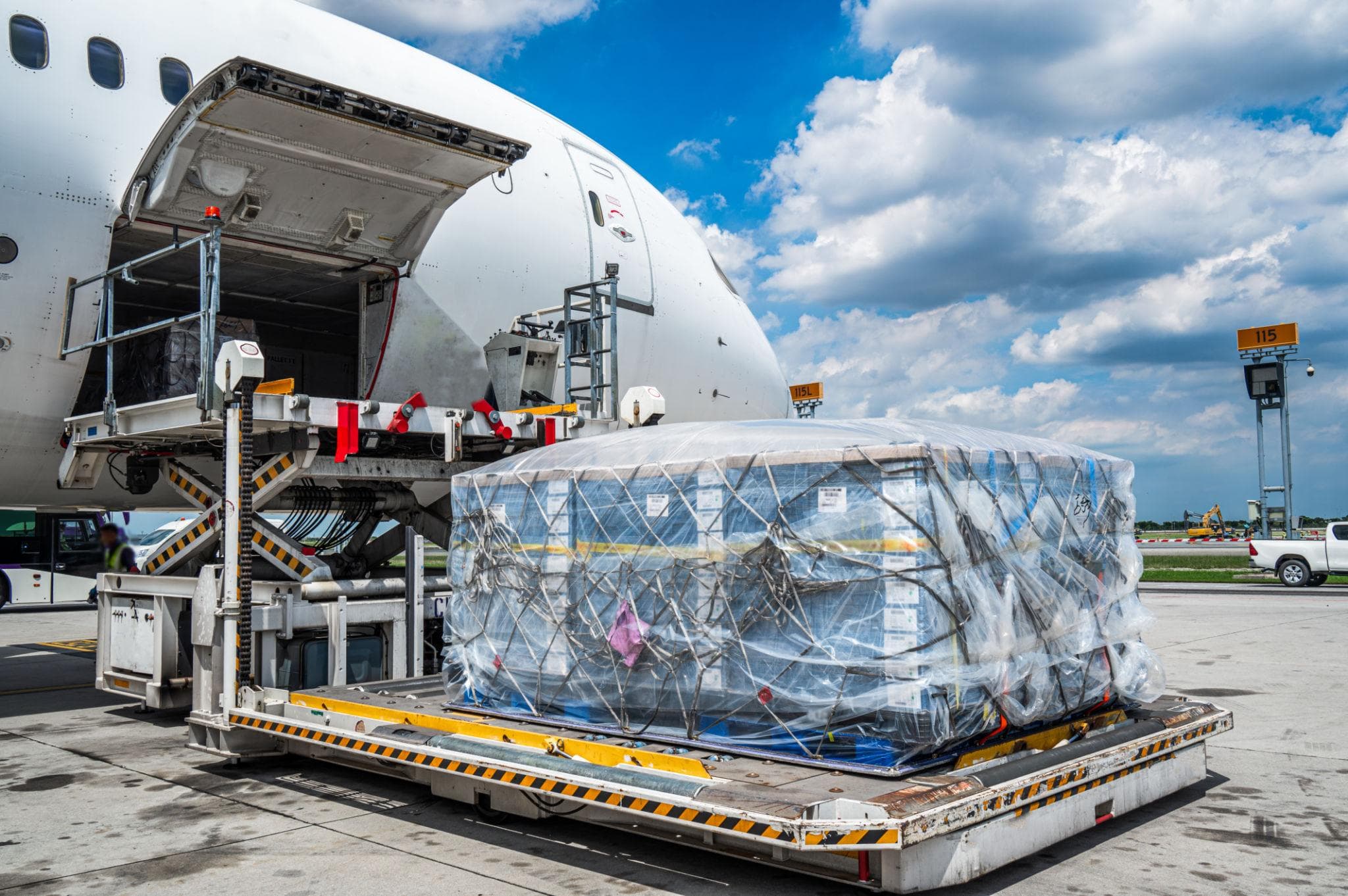 Transporte aéreo para cargas críticas